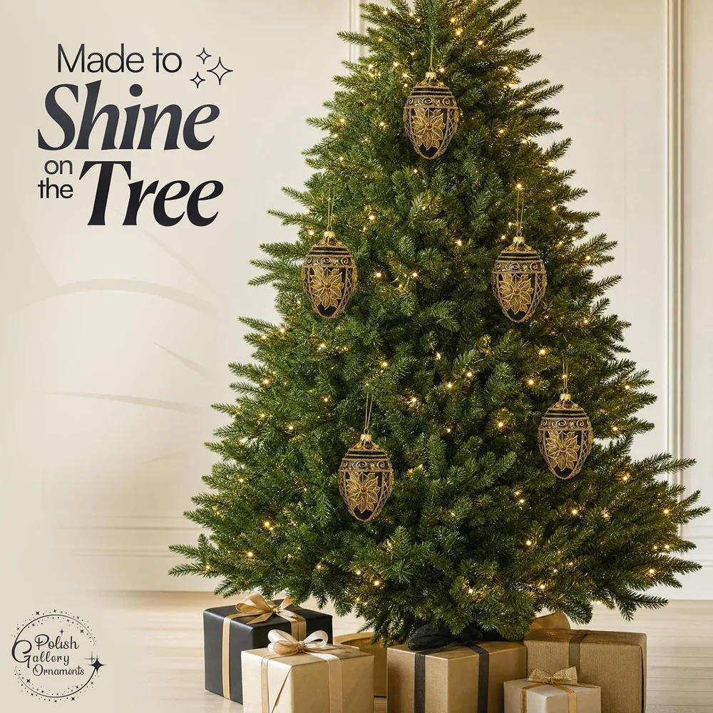Fabergé-Style Egg Ornament, listing image 4: Made to shine