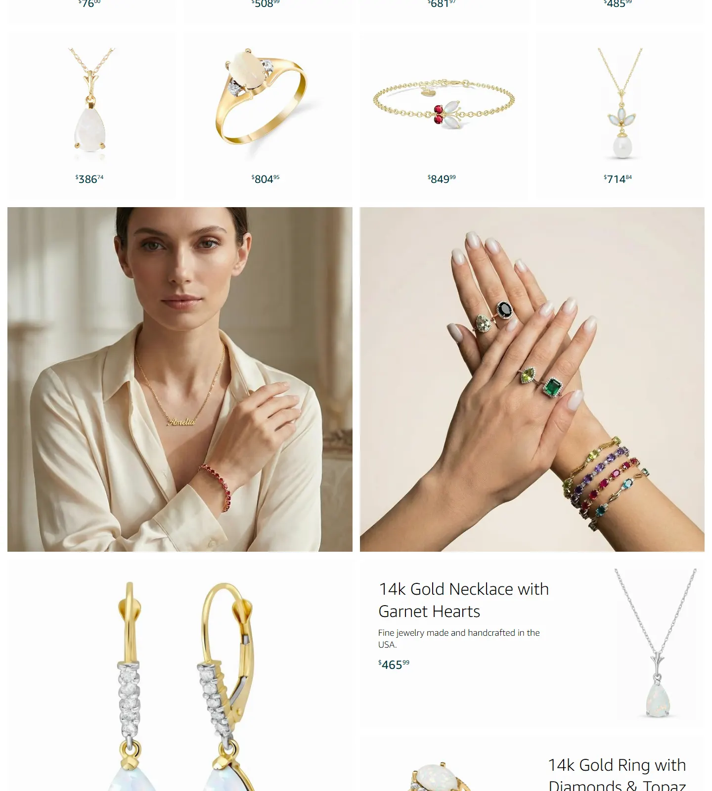 Galaxy Gold Brand Store, desktop, part 2