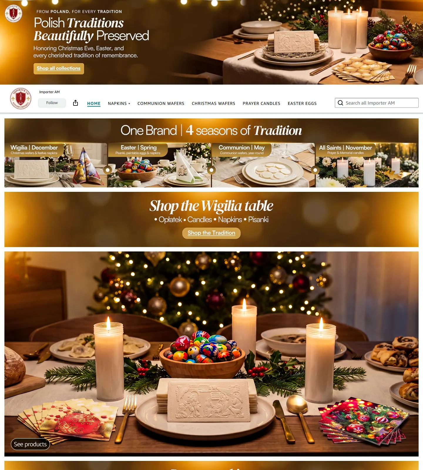 Importer AM Amazon Brand Store designed by Shaazford