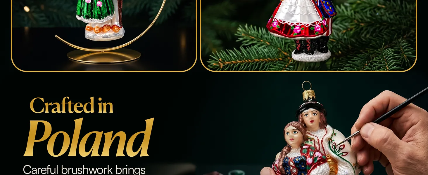 Premium A+ modules for the Krakowiak ornament: crafted in Poland, two costumes two stories, the dance ends and the keepsake remains
