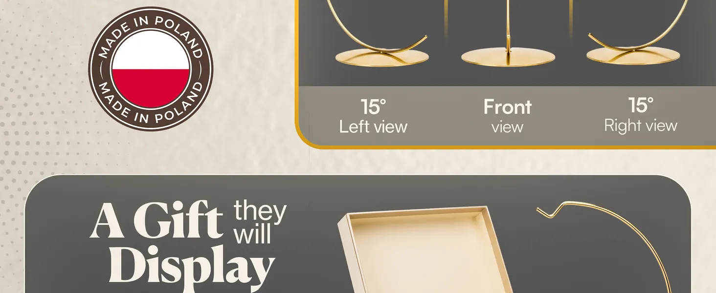 Ornament Display Stand Premium A+ module 6: A gift they will display