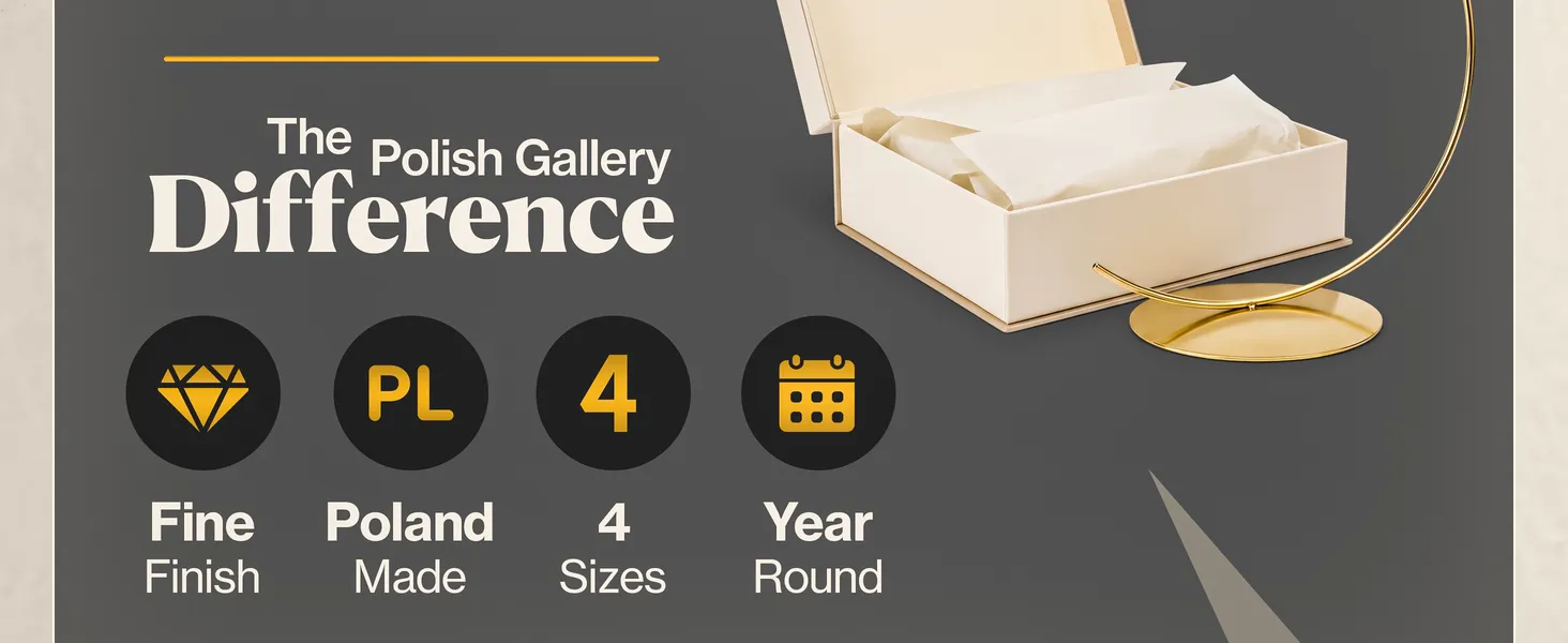 Ornament Display Stand Premium A+ module 7: The Polish Gallery difference