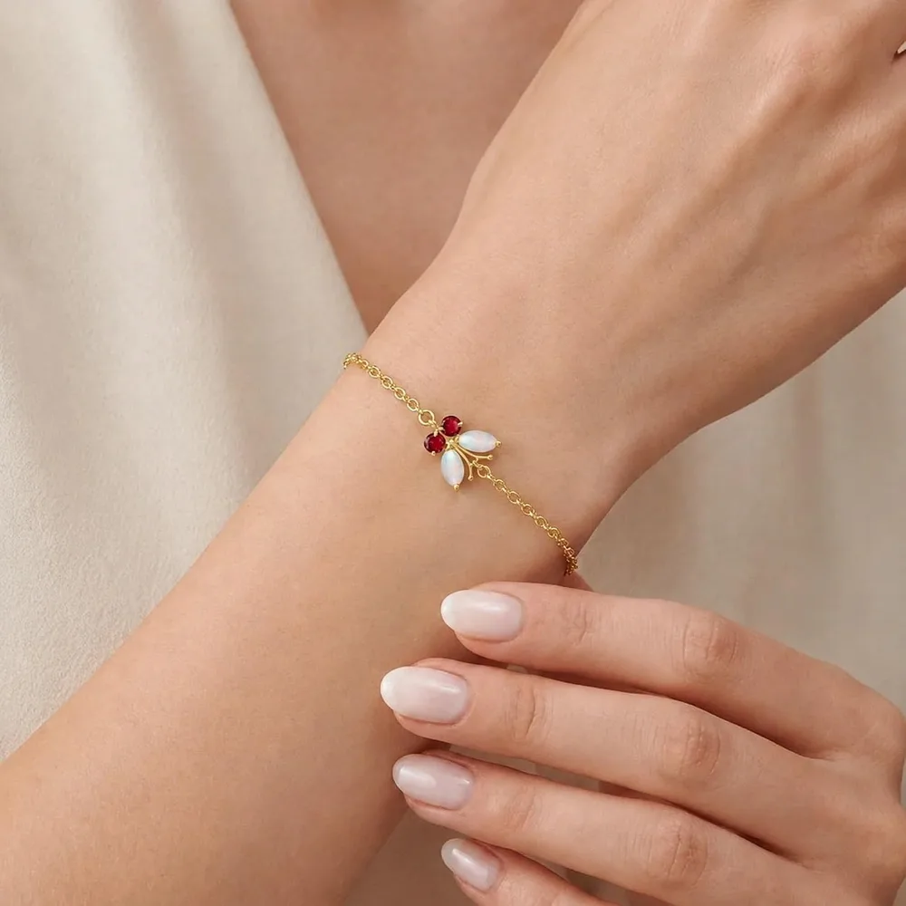 Zenith Gemstone Bracelet, designed by Shaazford for Galaxy Gold
